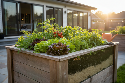 How Deep Should a Raised Garden Bed Be? (Complete Depth Guide for Healthy Plants)